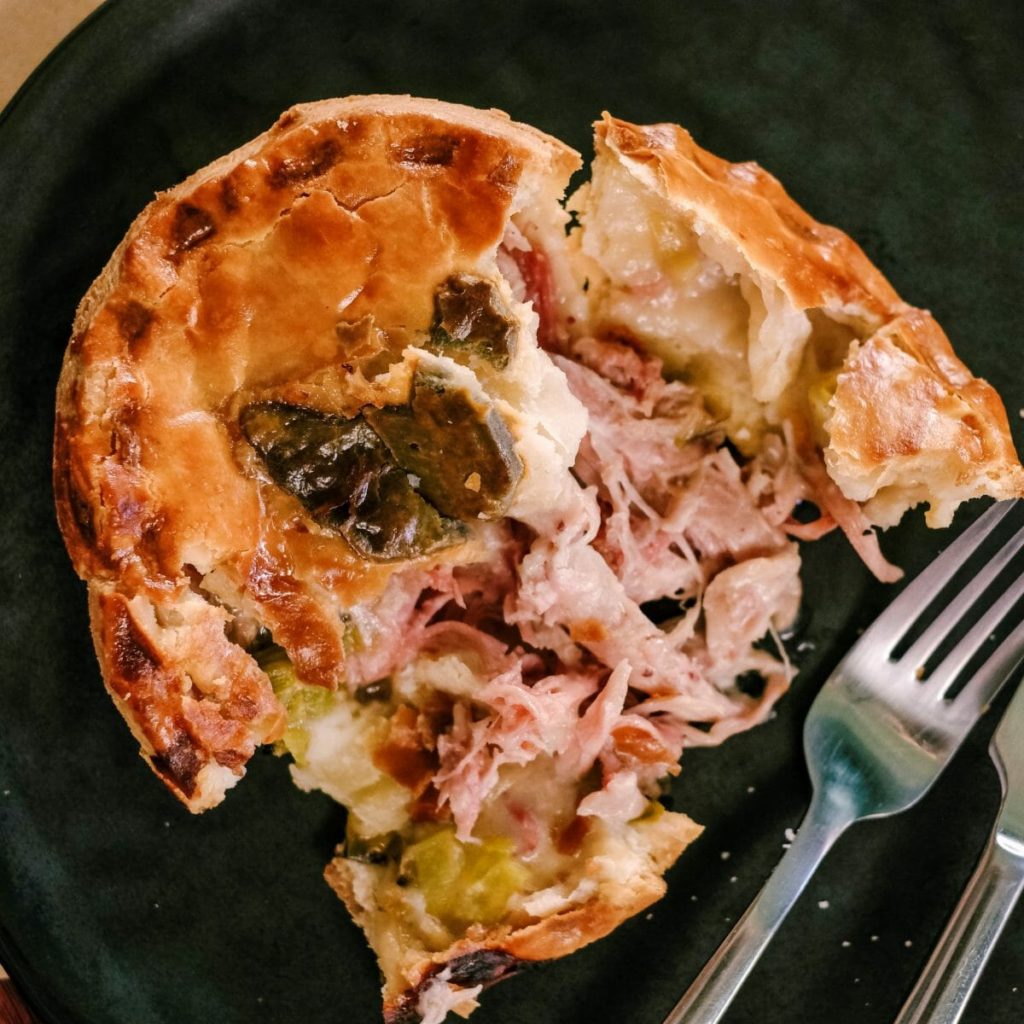 Chicken, Ham Hock, & Leek The Pourhouse